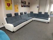 Kanapa z Agata meble - calkiem dobry stan, uzywana, 4-czesciowa