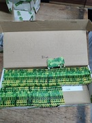 Złączki PE 2 przewodowa, 2,5 mm2, żółto-zielone, model: 280-907. 84 szt.