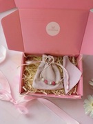 Różany Blask – bransoletka na sznurku z jadeitu i opalu