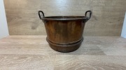 Stary Miedziany Garnek 9L
