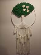 Makramowe drzewko szczęścia 