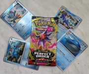 Pokemon booster Perfect Order Binacle Skrelp Clauncher Clawitzer Sylveon 