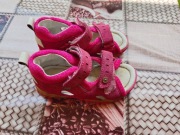 Sandały BARTEK 115980-04, dla dziewcząt, ciemny róż / fuksja, rozmiar 21