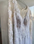 Zwiewna suknia ślubna!