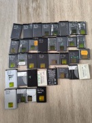 ZESTAW BATERII DO TELEFONÓW NOKIA BL-4U BL-5J BL-4CT INNE 36 SZTUK 