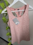 Koszulka sportowa Gymshark M 38 Fleur Texture Vest nowa z metką