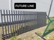 Brama przesuwna grzebieniowa 4mx1,42m, ocynk ogniowy+RAL, transport PL