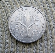 Dzibuti 5 Frank 1991r