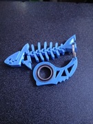 Brylok do kluczy KEYRAMBIT KEYSPINNER REKINEK Niebieski