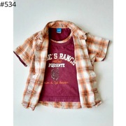 Koszula chłopięca 2w1 Adams 1-1,5 lat 86cm 12-18 msc