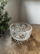 Pojemnik cukiernica kryształ vintage