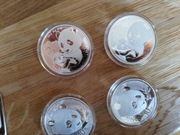 Moneta Chińska Panda 2018 30 g (2019, 2016)