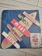 NOWA Dekoracja Ścienna Plaża "Happiness is a day at the beach" MDF