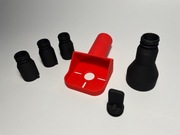 Kolektor pyłu i prowadnica do wiertarki - 27mm, 31mm, 32mm, 35mm