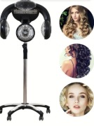 Infrazon fryzjerski stojący czarny 