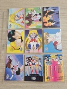 Kolekcjonerskie karty Sailor Moon 72 karty pochodzenie Canada