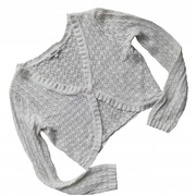 C-PAPAYA_AŻUROWE BOLERKO BIAŁE_40