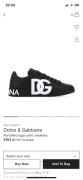 Buty D&G Dolce & Gabbana Skóra Nowe Oryginał roz. 41