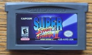 GBA. Super Street Fighter II. Nowy kartridż. Game Boy Advance.