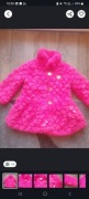 Śliczne futerko różowe jak nowe rozm 86 92 Juicy Couture