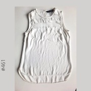 Bluzka Zara XS 34 z przezroczystymi wstawkami