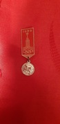 przypinka Olimpiada 1980 Moskwa Kolarstwo ZSRR