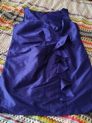 Niebieska chabrowa sukienka Debut XXXL 46