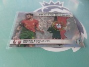 Topps road to UEFA euro 2024 2022-23 Bruno Fernandes pristine borders 
