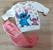 Komplet dres dziewczęcy Stitch 110/116