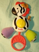 Zebra Ficher Price dźwiękowa