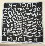 Jedwabna Chusta unisex firmy Mugler