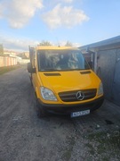 Mercedes Sprinter 316 CDI, doka 7 osób, długa paka.