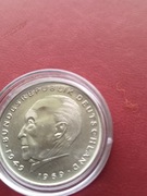 2 marki - Konrad Adenauer - Niemcy - 1969 rok - G  