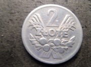 PRL 2 złote 1960 jagody