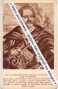 JAN III SOBIESKI Król Polski na tle bitwy pod Wiedniem 1683r POLONIA Kraków
