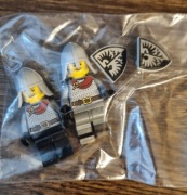LEGO Castle Red Falcon 973pb4742c01 Rycerz BAM 2 Minifigurki | NOWE 