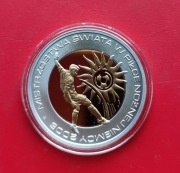 10 ZŁOTYCH MŚ W PIŁCE NOŻNEJ NIEMCY 2006 rok - srebro AG