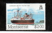 Statek, Montserrat, Statek pocztowy, 1984