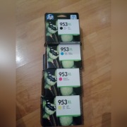 Tusze Hp 4 kolory komplet tuszy