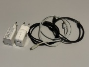 Zestaw ładowarek Apple i Lenovo + 3 kable (1 Lightning, 2 USB-C)