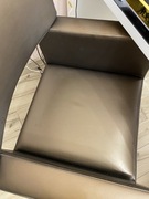 Fotel fryzjerski panda na pompie hydraulicznej