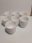DUKA kubki ceramiczne BEZ ucha 7 sztuk