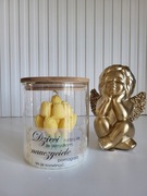 Świece sojowe w szkle Prezent na dzień Nauczyciela