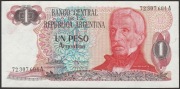 Argentyna 1 peso 1983 - San Martin - stan bankowy UNC