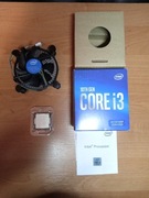 Procesor Intel i3-10100F BOX + chłodzenie