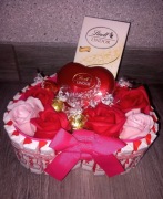 Box Lindor z róż mydlanych 