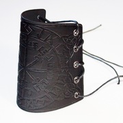 Karwasz, osłona na rękę w stylu Nordic, czarny