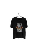 Guns N' Roses washed black t-shirt, rozmiar M, stan nowa