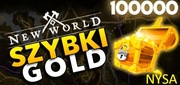 NEW WORLD GOLD 100K 100.000 ZŁOTA SERWER NYSA NAJTANIEJ
