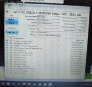 Ssd m.2 nvme 256GB WD SN520